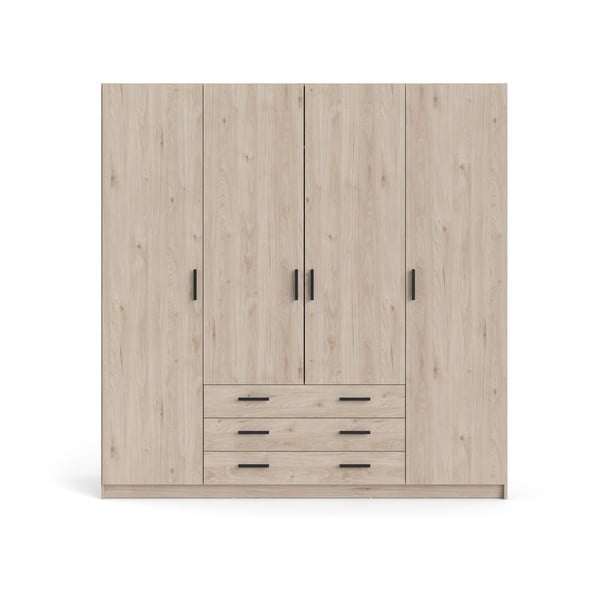 Szafa w dekorze dębu 196x200 cm Sprint – Tvilum