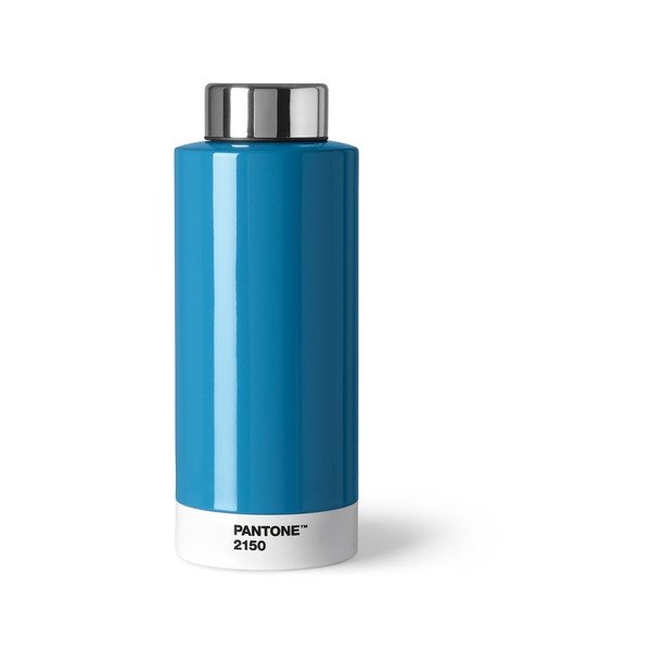 Niebieska butelka ze stali nierdzewnej Pantone, 630 ml