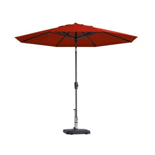 Czerwony parasol ogrodowy ø 300 cm Paros II − Madison