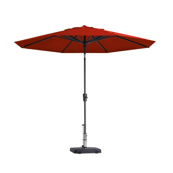 Czerwony parasol ogrodowy ø 300 cm Paros II − Madison