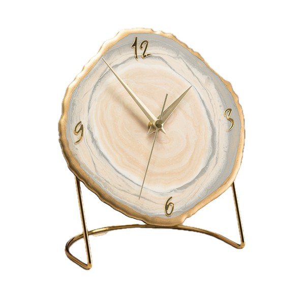 Zegar stołowy ø 18 cm Epoxy – Mioli Decor
