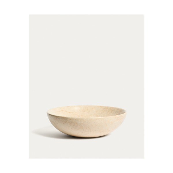 Beżowa kamienna okrągła umywalka ø 40 cm Darnen – Kave Home