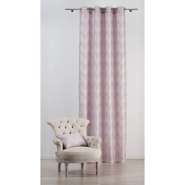 Różowa zasłona 135x260 cm Durante – Mendola Fabrics