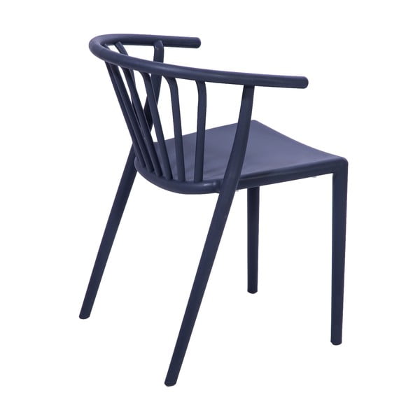 Niebieskie krzesło ogrodowe Bonami Essentials Capri-image-4