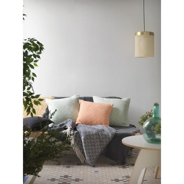 Jasnoszara poszewka na poduszkę Euromant Agave, 45x45 cm-image-1