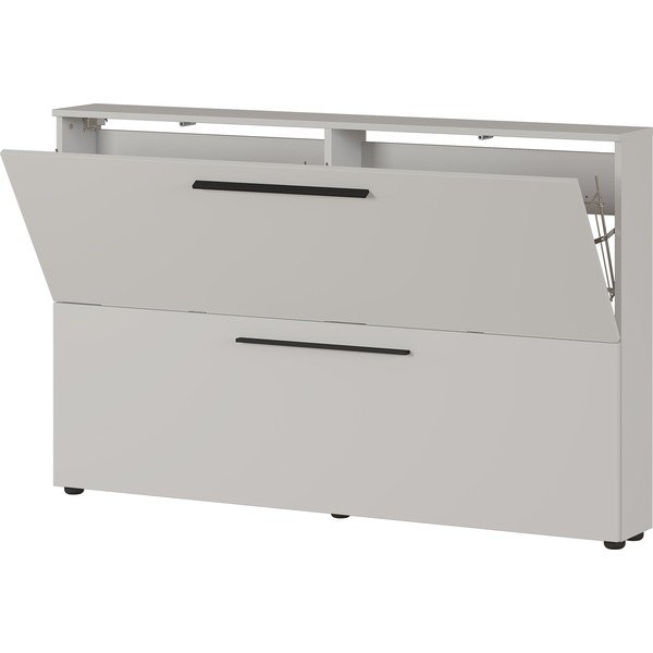 Szarobeżowa wisząca szafka na buty Utah – Germania-image-2