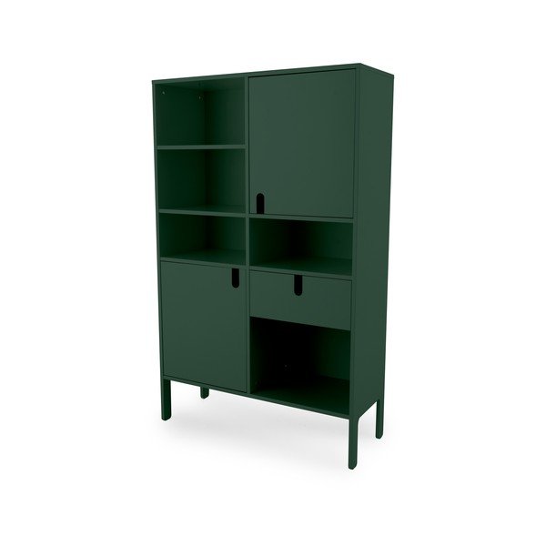 Ciemnozielony regał Tenzo Uno, wys. 176 cm-image-2