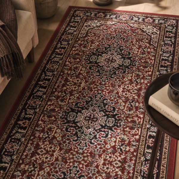 Czerwony chodnik Nouristan Skazar Isfahan, 80x250 cm-image-1
