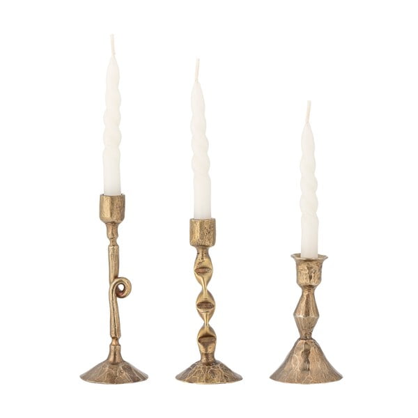 Metalowe świeczniki zestaw 3 szt. Efsa – Bloomingville-image-2