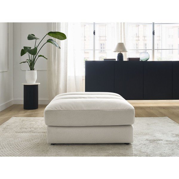 Beżowy aksamitny podnóżek Sierra – Bobochic Paris-image-4