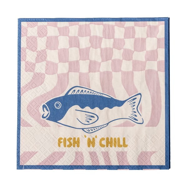 Papierowe serwetki zestaw 20 szt. 33x33 cm Remy – Bloomingville-image-2