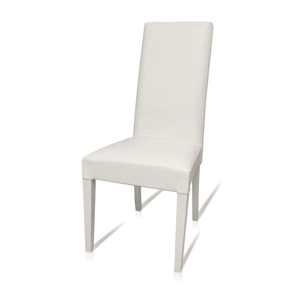 Białe krzesło Collyn