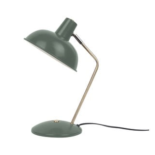 Ciemnozielona lampa stołowa Leitmotiv Hood