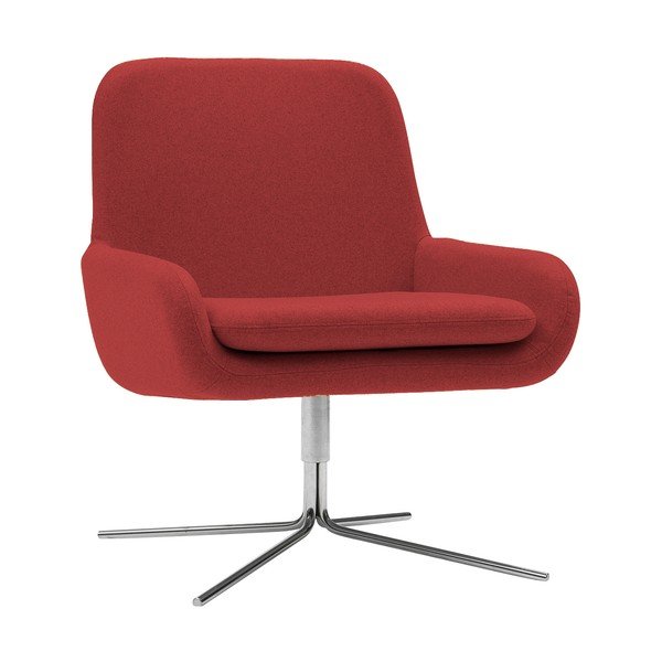 Czerwony fotel obrotowy Softline Coco Swivel-image-2