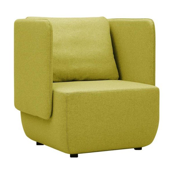 Żółty fotel Softline Opera Low-image-2