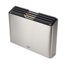 Deski do krojenia zestaw 4 szt. ze stojakiem 7x35,5 cm Folio – Joseph Joseph