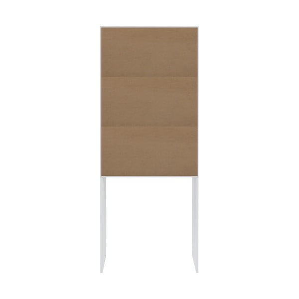 Biała szafka w dekorze dębu nad pralkę/WC 64x177 cm Wave – TemaHome-image-4