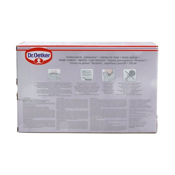 Stalowa forma do pieczenia Dr. Oetker Easter Lamb, 700 ml-image-3