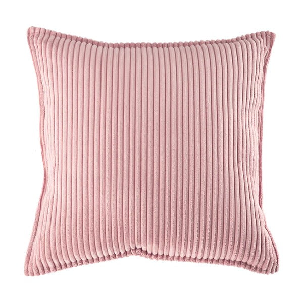 Różowa sztruksowa poduszka na sofę dziecięcą Block – Wigiwama