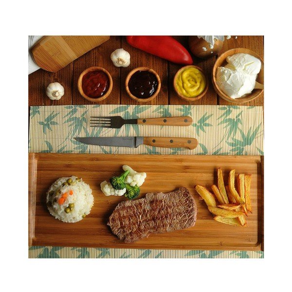 Zestaw 2 bambusowych mat stołowych Bambum Servizio-image-2