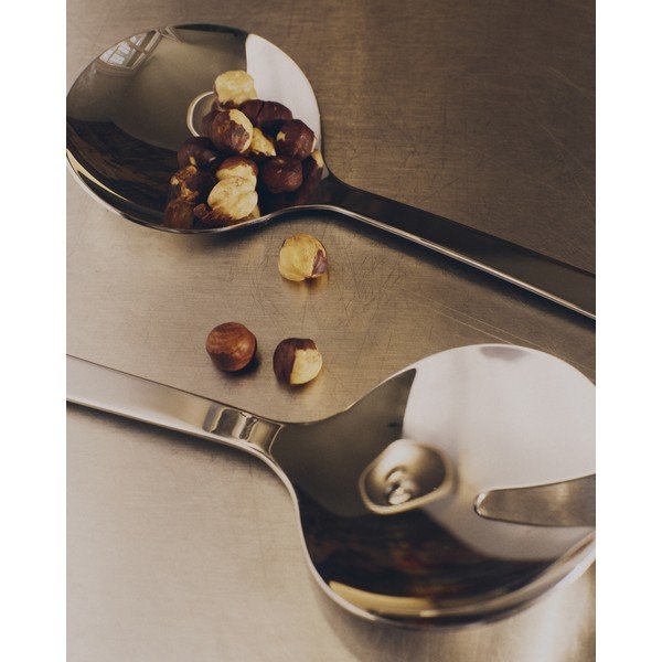 Sztućce do sałatek ze stali nierdzewnej 2 szt. Nirela – Kave Home-image-2