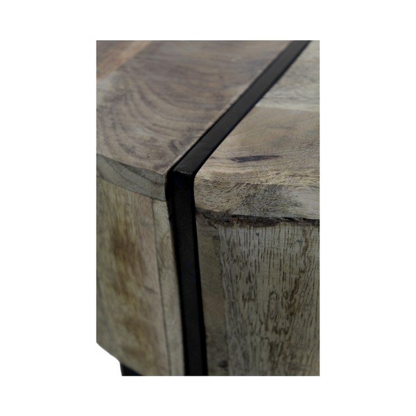 Stolik z drewna mangowca HSM collection Jackso, 40x51 cm-image-3