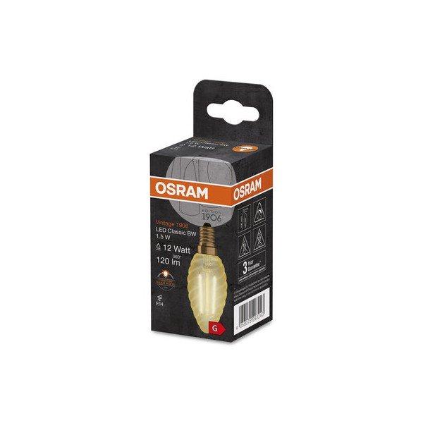 Żarówka LED z ciepłym światłem z gwintem E14, 1,5 W – Candellux Lighting-image-3