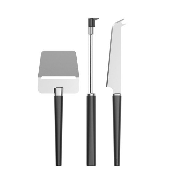 Zestaw noży do sera ze stali nierdzewnej 3 szt. Emma – Rosti