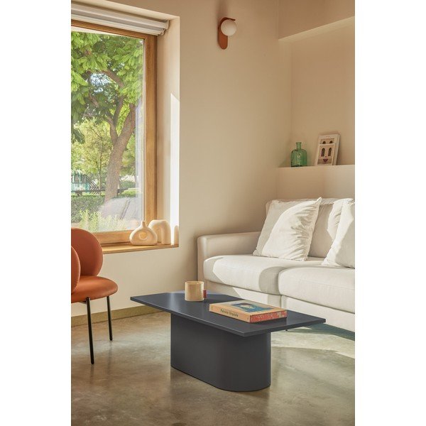 Antracytowy stolik 50x111 cm Totem – Teulat-image-1