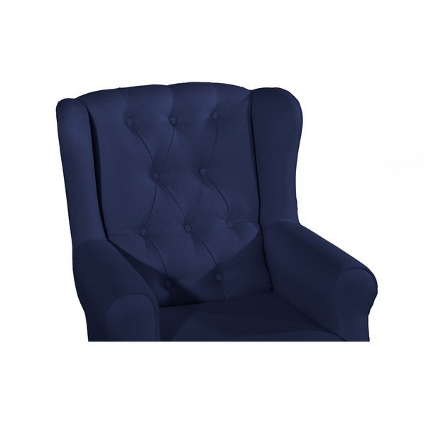 Ciemnoniebieski fotel Max Winzer Lex-image-4