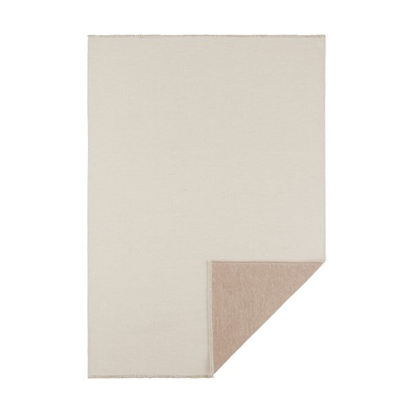 Kremowo-beżowy dwustronny dywan Hanse Home Duo, 80x150 cm