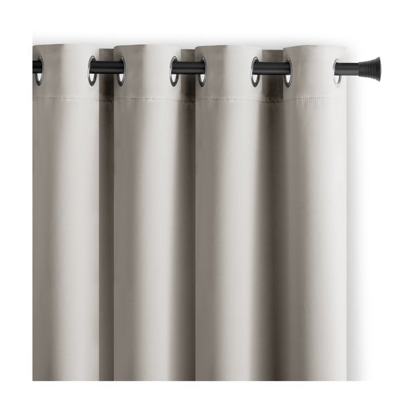 Beżowa zasłona częściowo zaciemniająca (dimout) 140x175 cm Kierra – Restilo