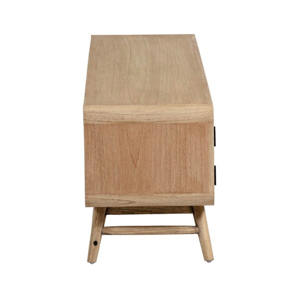 Szafka pod TV z litego drewna mindi 150x50 cm Nalu – Kave Home-image-3