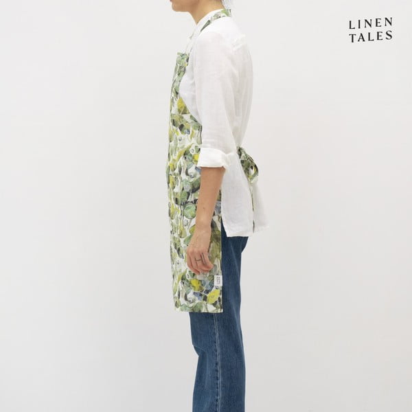 Lniany fartuch Lotus – Linen Tales-image-2