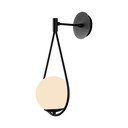 Czarny kinkiet ø 15 cm Arch – Squid Lighting
