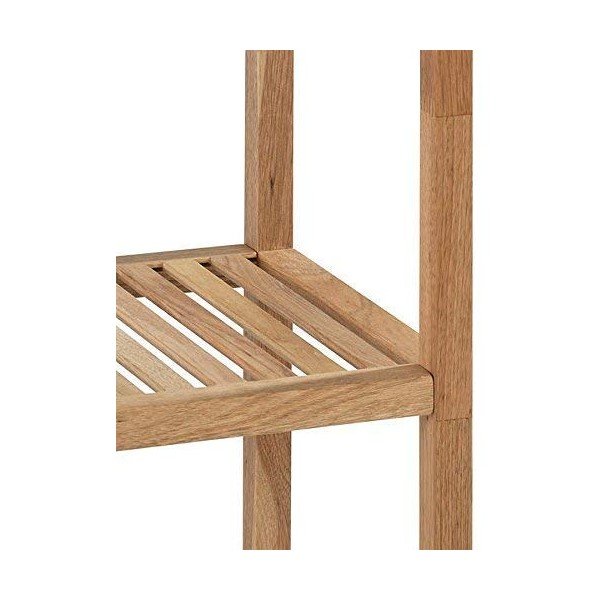 Regał łazienkowy z drewna orzechowego 35x72 cm Norway – Wenko-image-2