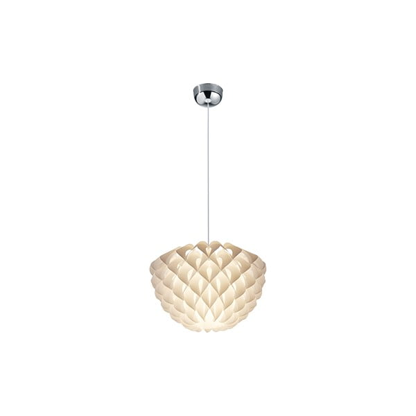 Biała lampa sufitowa Reality Pendant Tilia, wys. 150 cm