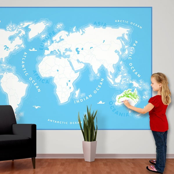 Tapeta
  wielkoformatowa Kids Map, 158x232 cm