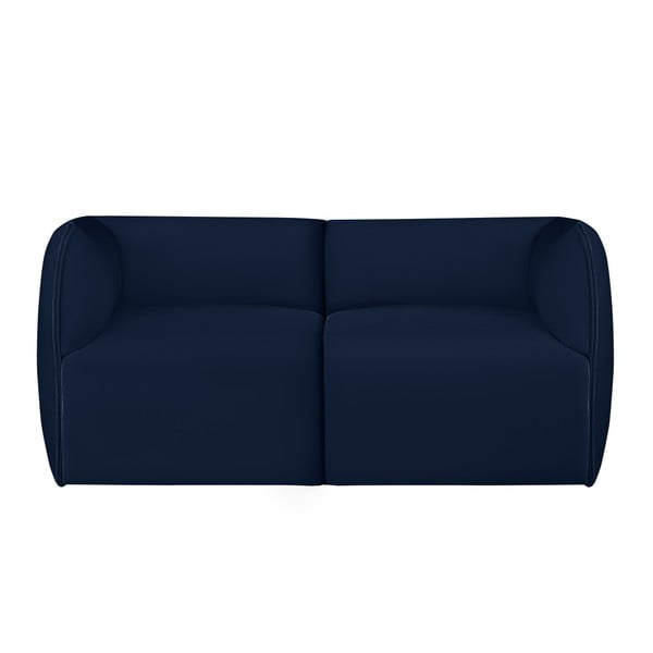 Granatowa modułowa sofa 2-osobowa Norrsken Ebbe