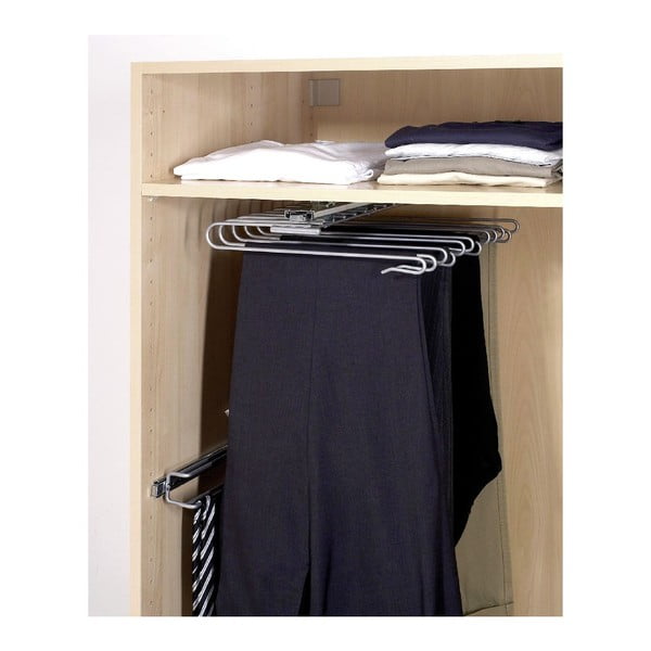 Wysuwany wieszak na spodnie Wenko Wardrobe-image-1