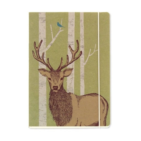 Notes A5 Go Stationery Stag