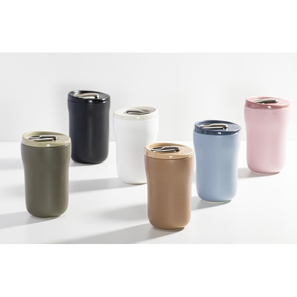 Biały kubek termiczny 350 ml Eco – Ladelle-image-3