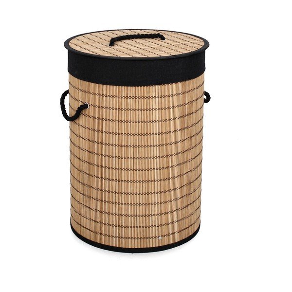 Bambusowy kosz na pranie w naturalnym kolorze Sintia – Yes Everyday