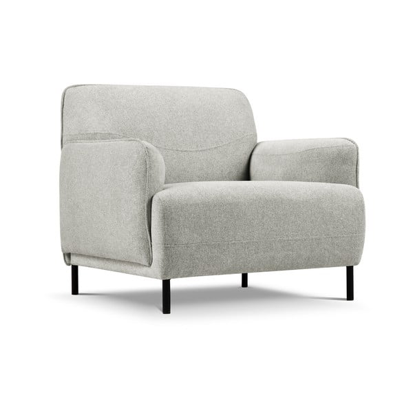 Jasnoszary fotel Windsor & Co Sofas Neso