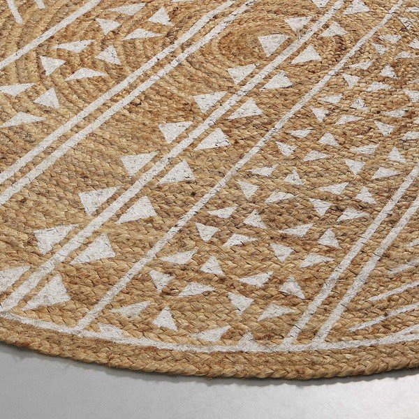 Dywan z juty Kave Home Cecile, ø 100 cm-image-1