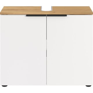 Biała szafka pod umywalkę 60x58 cm Menen – Germania