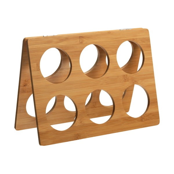 Bambusowy stojak na wino na 6 butelek – RTA-image-1