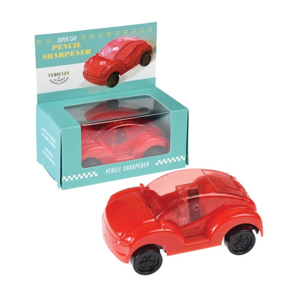 Czerwona temperówka w kształcie auta Rex London Supercar-image-1