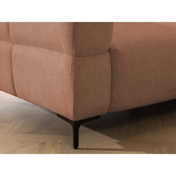 Sofa w kolorze terakoty 217 cm Helio – Ropez-image-3