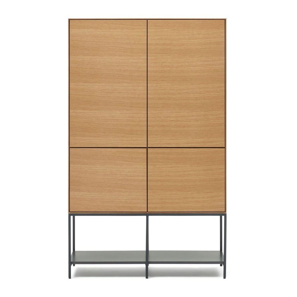 Szafka w dekorze dębu w naturalnym kolorze 97,5x160x40 cm Vedrana – Kave Home